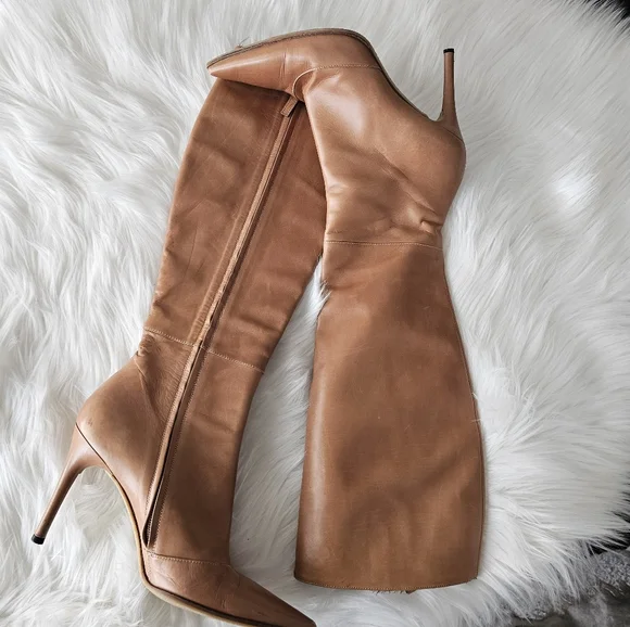 Gucci leather knee high boots - Picture 13 of 16